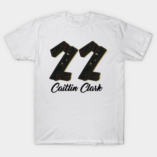 Caitlin Clark T-Shirt by Light Up Glow 